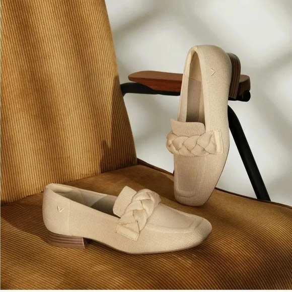Vivaia Shoes - Vivaia Square-Toe Knot Loafers (Caitlin  2.0) color almond